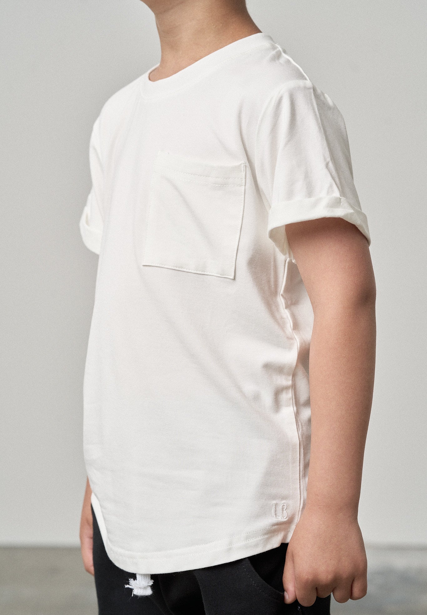 Bamboo Pocket Tee - Off White