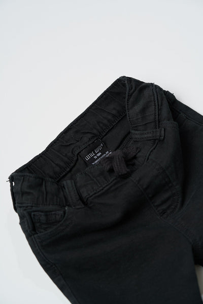 Boys Denim Short - Black Wash