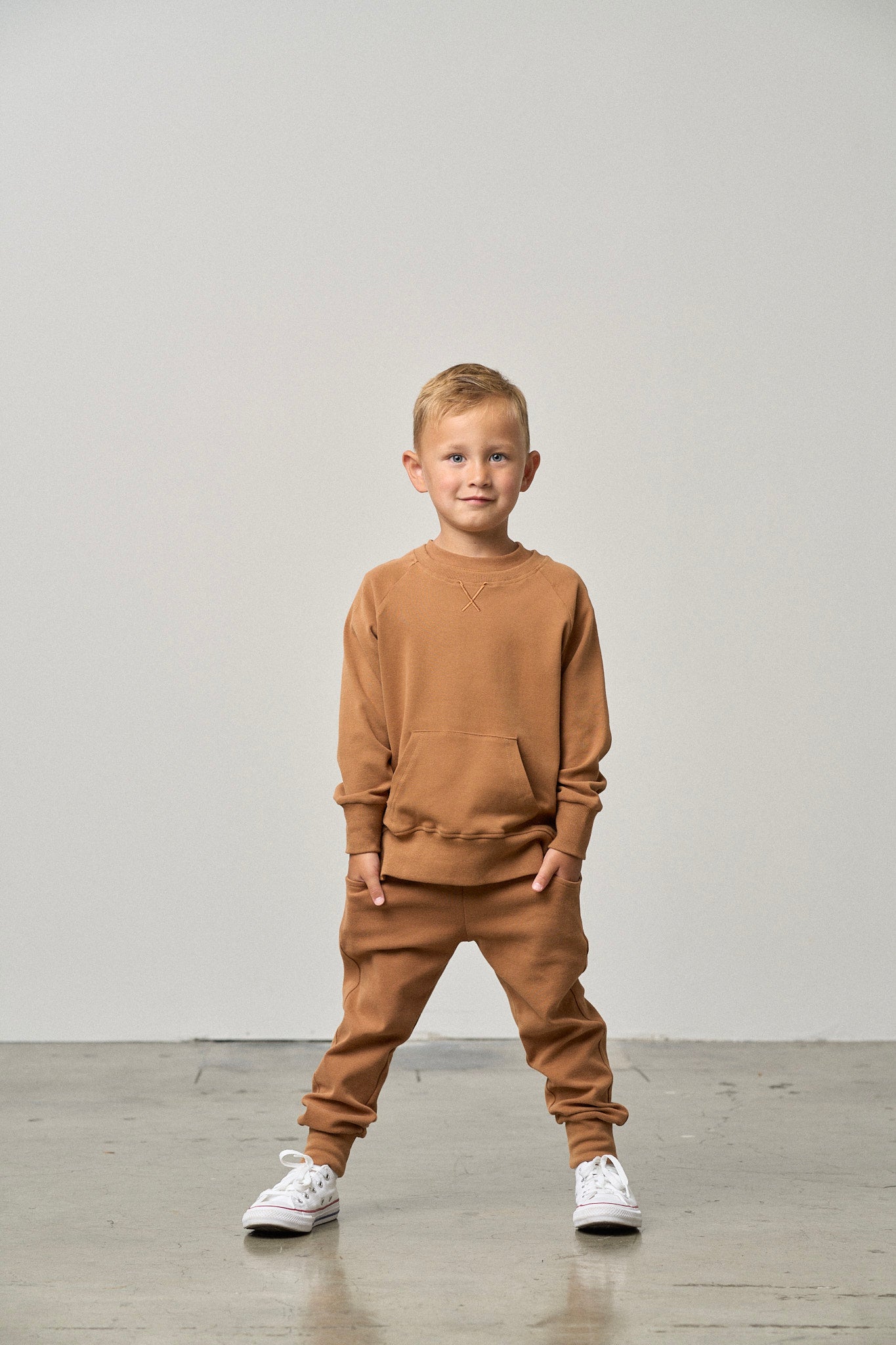 Pocket Pullover - Chestnut