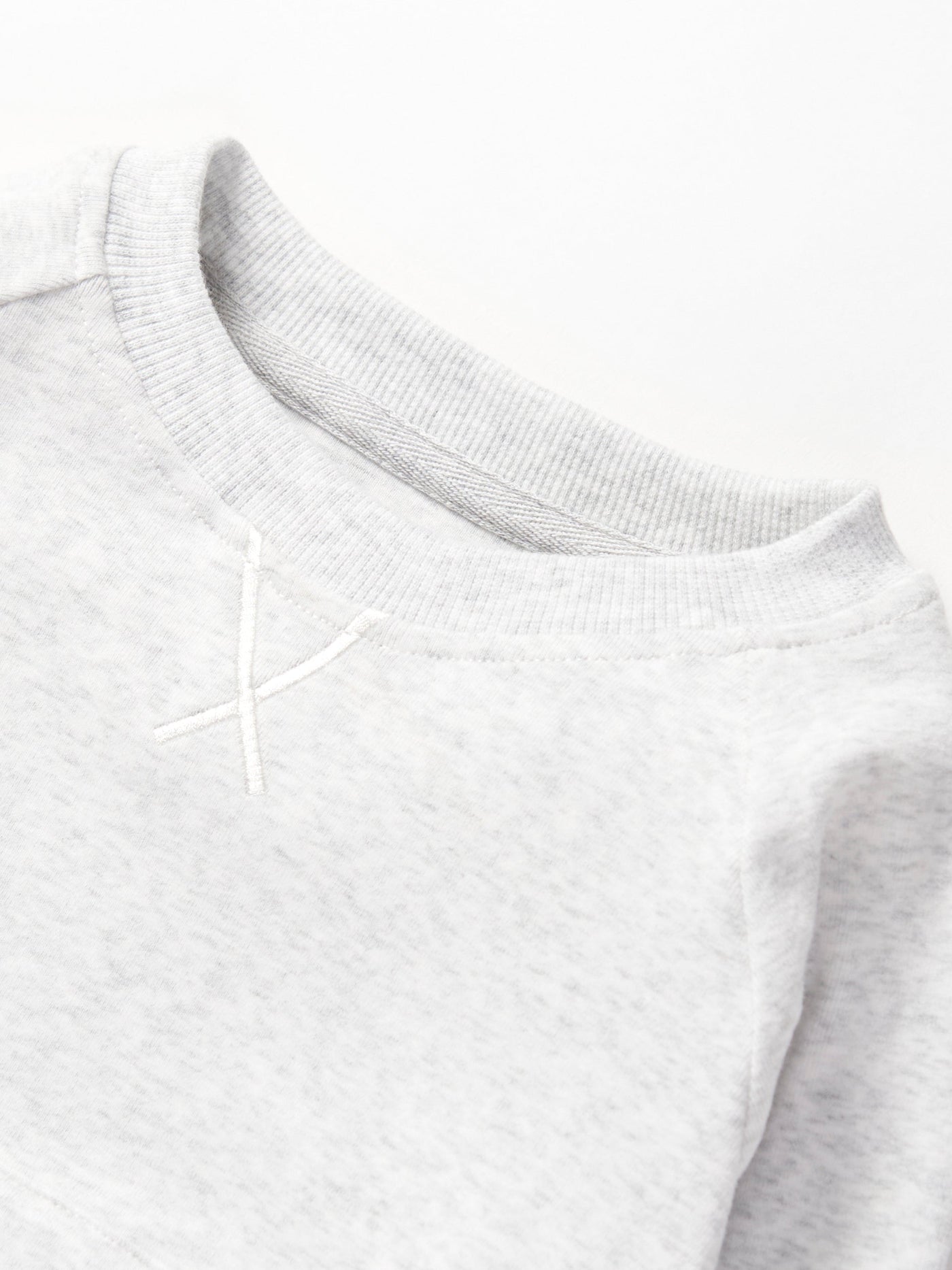 Pocket Pullover - Light Heather Grey
