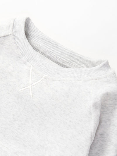 Pocket Pullover - Light Heather Grey