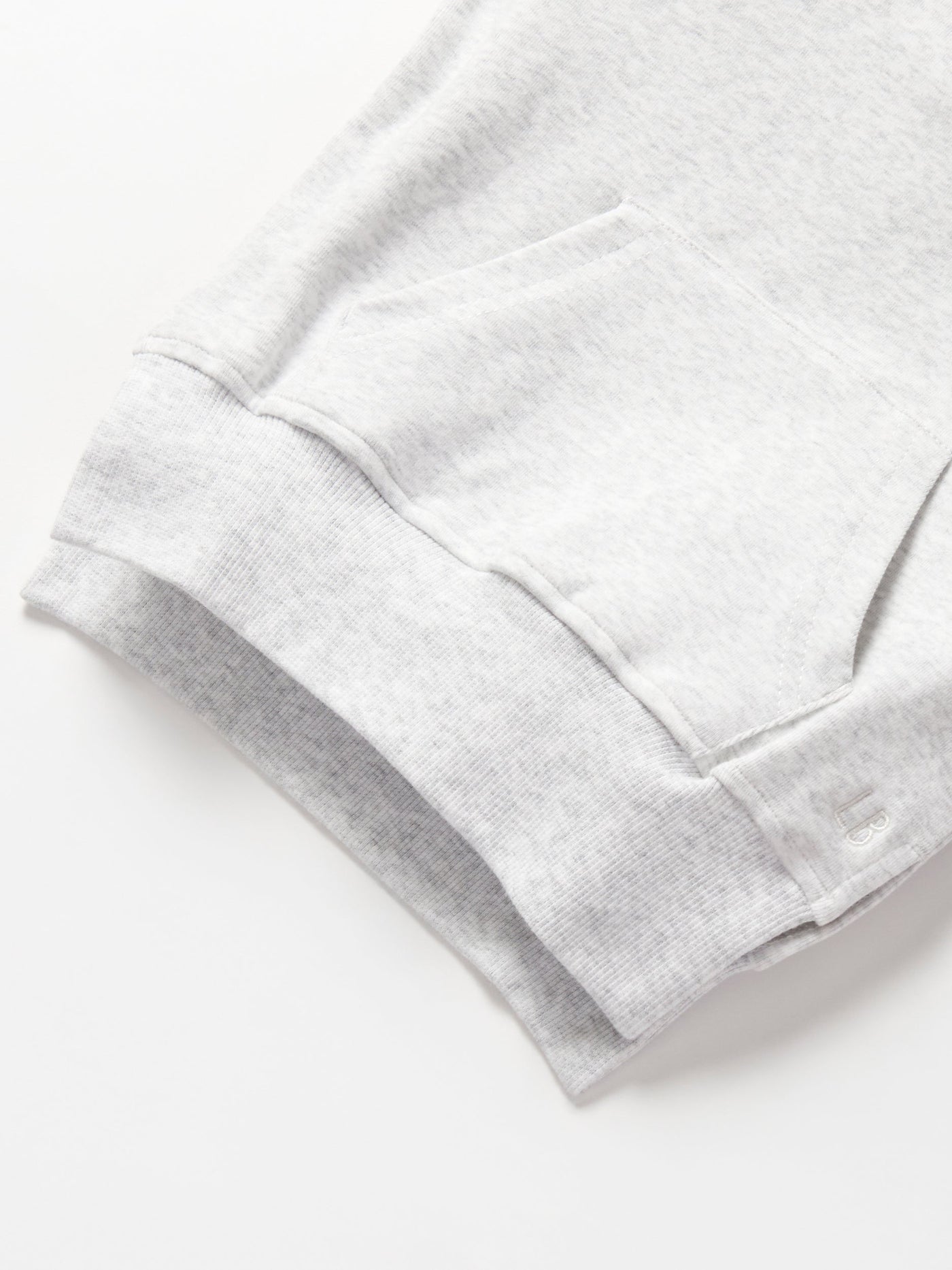 Pocket Pullover - Light Heather Grey