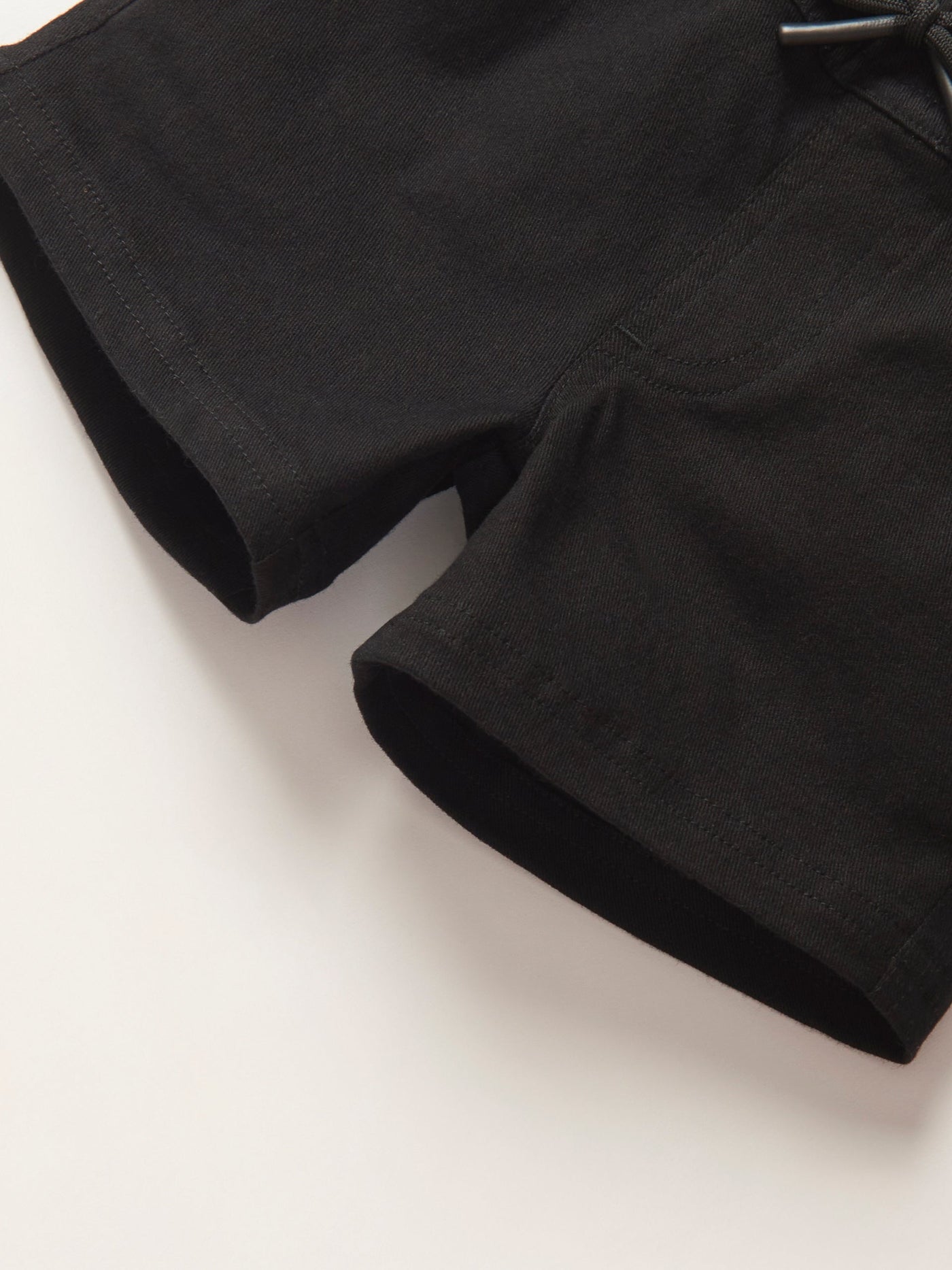 Cotton Twill Short - Black