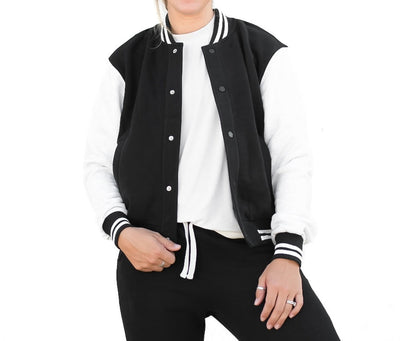 Adult Varsity Jacket - Black