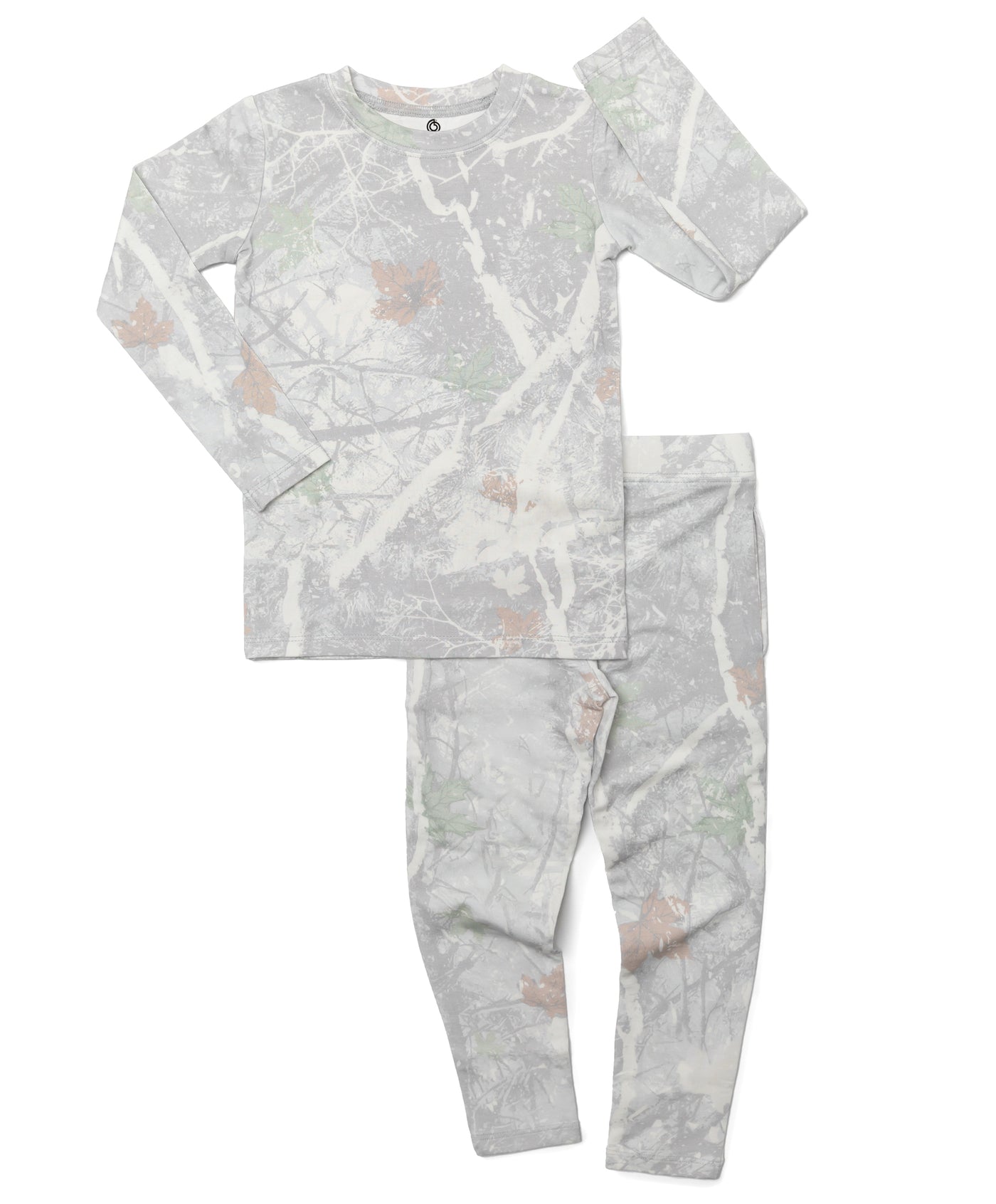 Snow Camo Bamboo Two-Piece Set