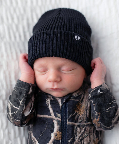 Plush Black Tree Camo