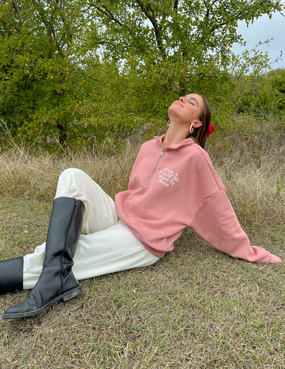 What a Friend in Jesus Women's Half-Zip