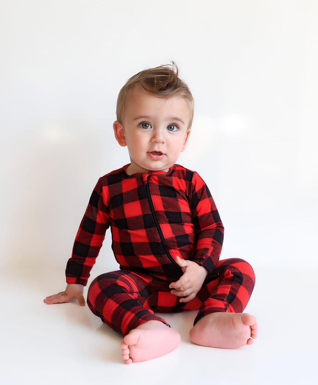 Buffalo check pajamas baby sale