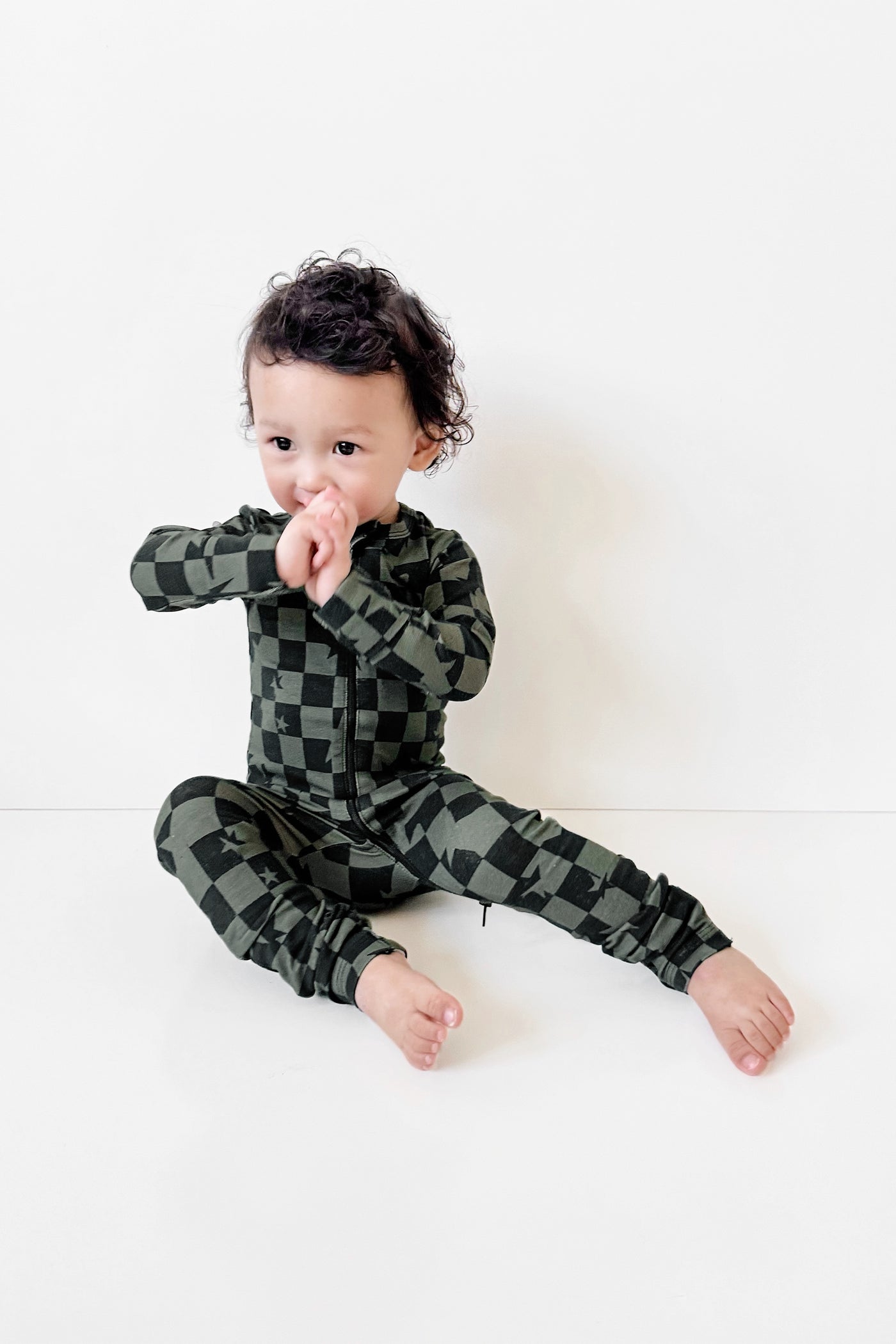 Olive Checkered Star LUXIE®
