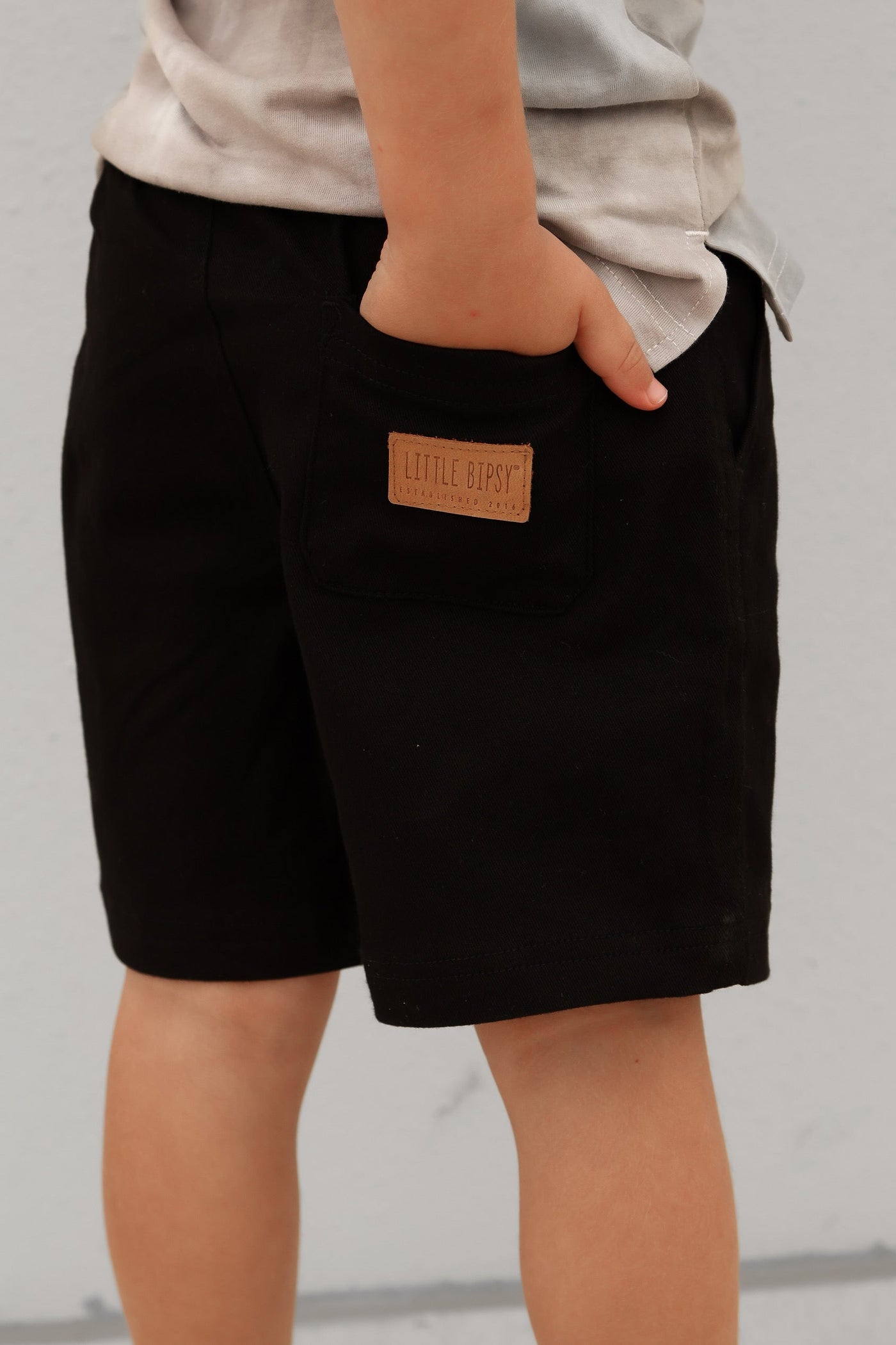 Cotton Twill Short - Black
