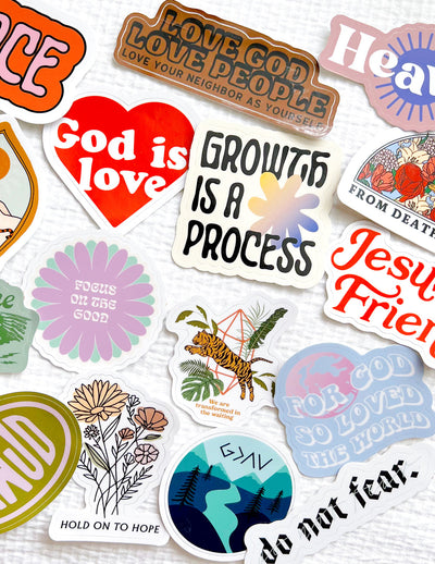 Mystery Sticker 4-Pack