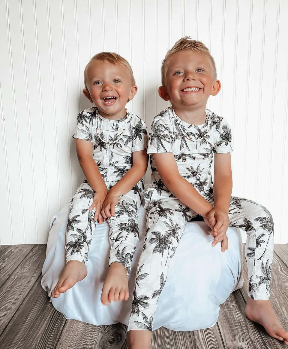 Little Bipsy Palm Two-Piece Set Limited Edition Collab | Bamboo