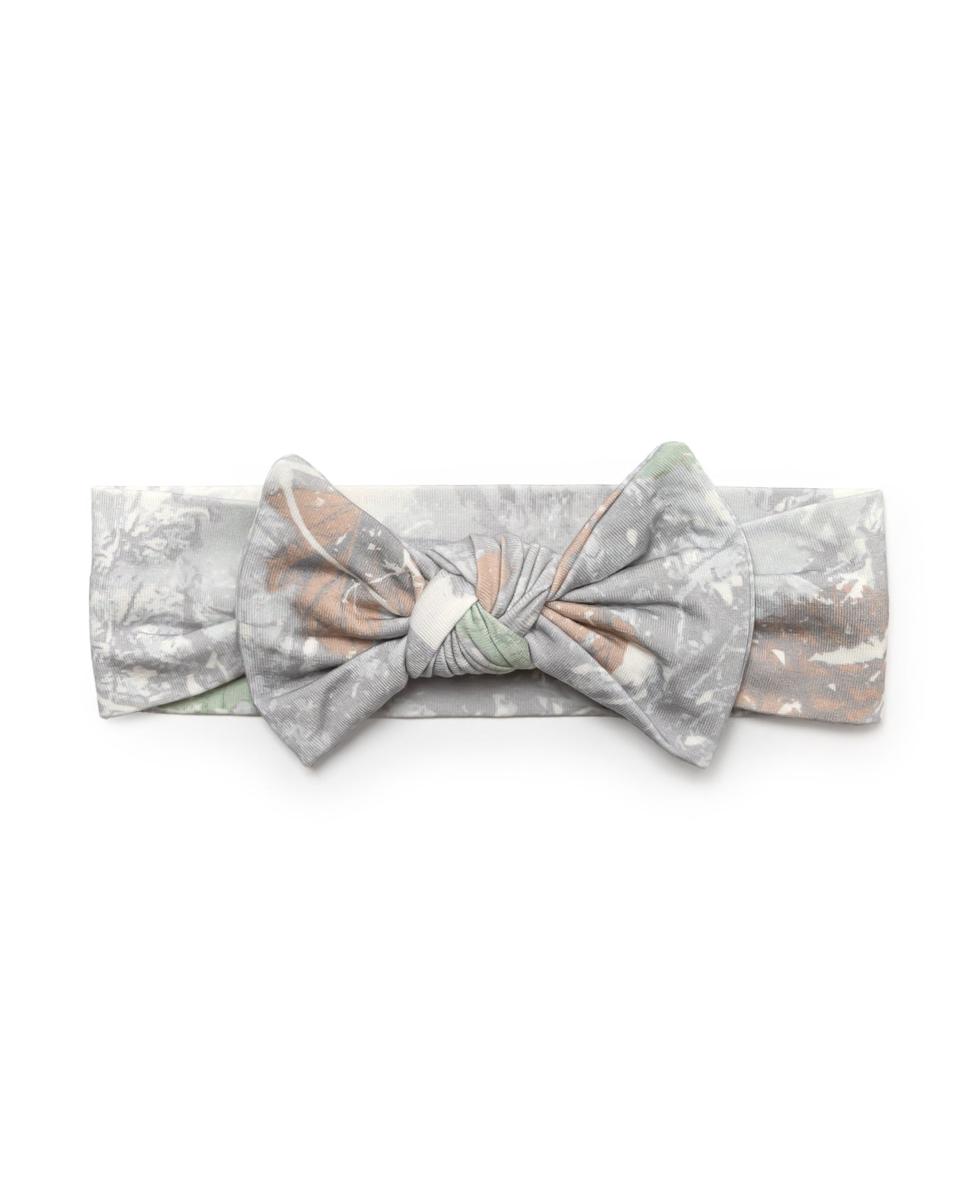 Snow Camo Headband Bow