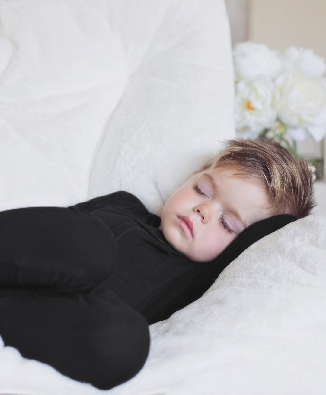 baby ブラックプルオーバー soft-black-bamboo-pajamas-baby