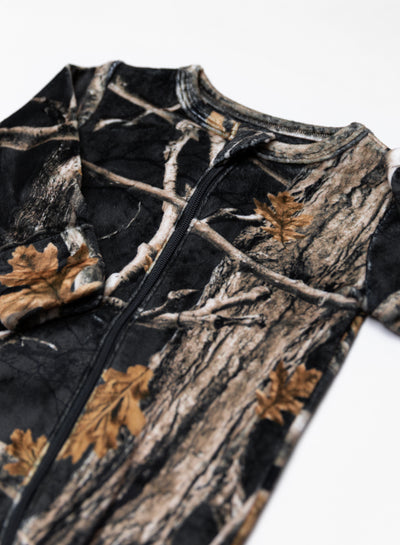 Plush Black Tree Camo